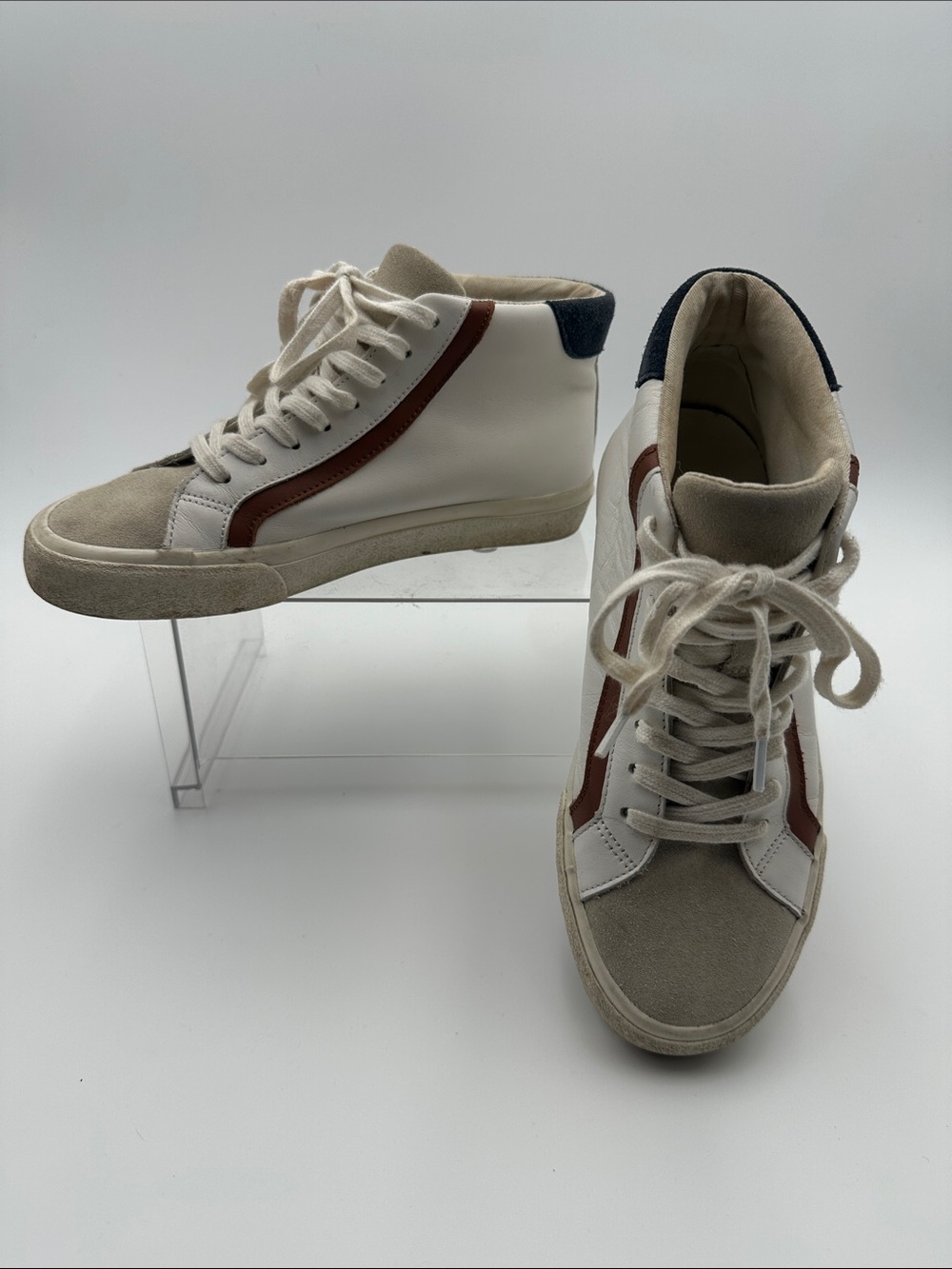 Madewell Sidewalk High-Top Sneakers US 5 M
